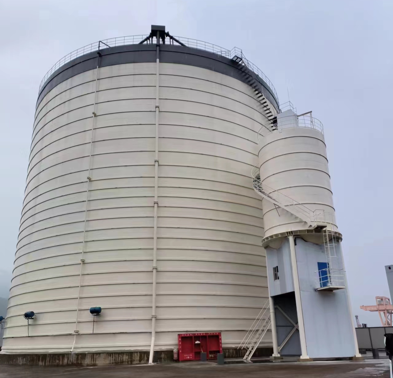 左云10万吨水泥钢板库